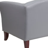 HERCULES Imperial Series Gray LeatherSoft Chair