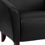 HERCULES Imperial Series Black LeatherSoft Sofa