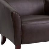 HERCULES Imperial Series Brown LeatherSoft Sofa