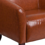 HERCULES Imperial Series Office Couch-in Cognac LeatherSoft