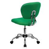 Mid-Back Armless Task Chair | Bright Green Office Chair