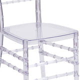 Flash Elegance Crystal Ice Stacking Chiavari Chair