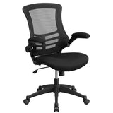 Work From Home Kit - Adjustable Computer Desk, Ergonomic Mesh Office Chair and Locking Mobile Filing Cabinet with Side Handles