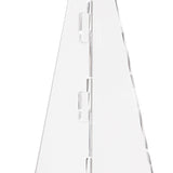 Acrylic Free-Standing Register Shield / Sneeze Guard, 35"H x 42"L