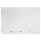 Acrylic Suspended Register Shield / Sneeze Guard, 24"H x 36"L - Hanging and Mounting Hardware Included