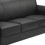HERCULES Diplomat Series Black LeatherSoft Sofa