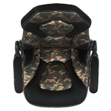 X10 Gaming Chair Racing Office Ergonomic Computer PC Adjustable Swivel Chair with Flip-up Arms, Camouflage/Black LeatherSoft