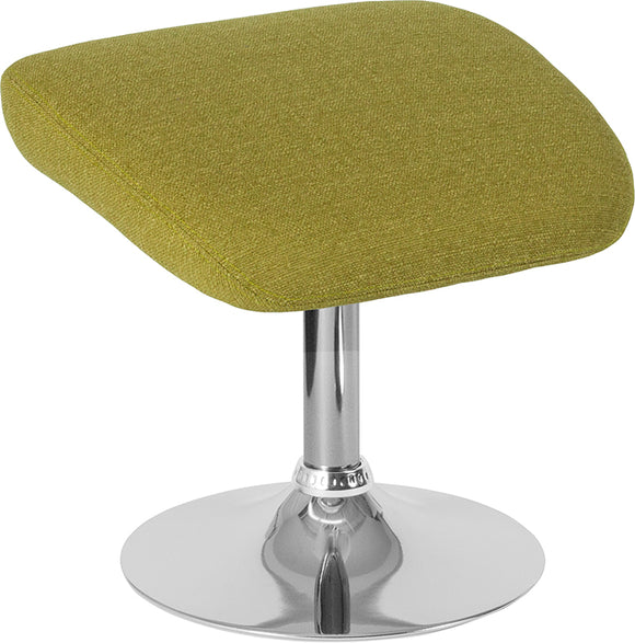 Egg Series Green Fabric Ottoman by Office Chairs PLUS