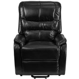 HERCULES Series Black LeatherSoft Remote Powered Lift Recliner