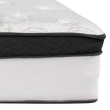 Capri Comfortable Sleep 12 Inch CertiPUR-US Certified Memory Foam & Pocket Spring Mattress, Twin Mattress in a Box