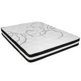 Capri Comfortable Sleep Queen 10 Inch CertiPUR-US Certified Foam Pocket Spring Mattress & 3 inch Gel Memory Foam Topper Bundle