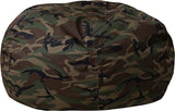 Oversized Bean Bag Chair for Kids and Adults in Camouflage