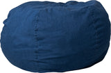 Oversized Bean Bag Chair for Kids and Adults in Denim