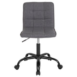 Sorrento Home and Office Task Chair in Dark Gray Fabric
