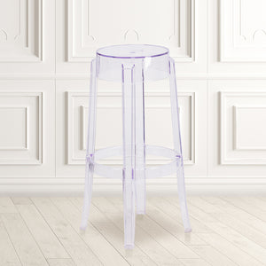 29.75'' High Transparent Barstool by Office Chairs PLUS