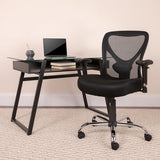 Big & Tall Office Chair | Adjustable Height Mesh Swivel Office Chair with Wheels GO-2032-GG