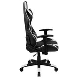 Gaming Chair with Lumbar support and  Fully Reclining Back