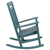 Winston All-Weather Poly Resin Rocking Chair in Teal