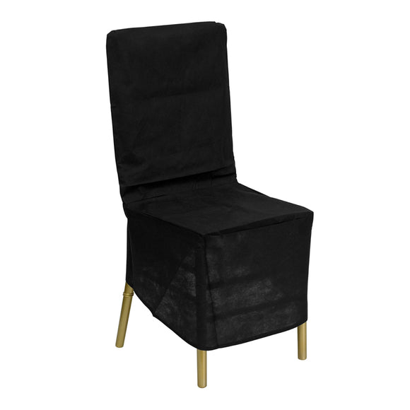 Black Fabric Chiavari Chair Storage Cover by Office Chairs PLUS