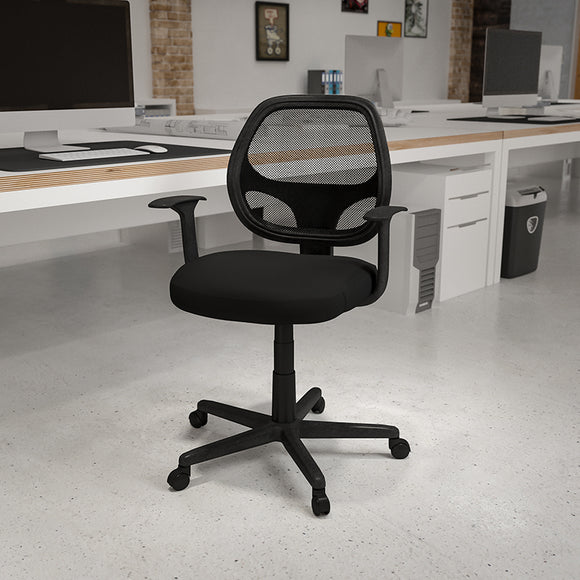 Classic Mesh Swivel Ergonomic Task Office Chair with Arms