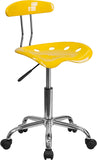 Swivel Task Chair | Adjustable Swivel Chair for Desk and Office with Tractor Seat