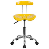 Swivel Task Chair | Adjustable Swivel Chair for Desk and Office with Tractor Seat