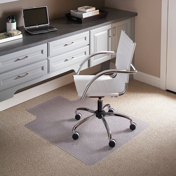45'' x 53'' Carpet Chair Mat with Lip by Office Chairs PLUS