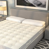 Capri Comfortable Sleep Memory Foam Gel Queen Pillow by Office Chairs PLUS