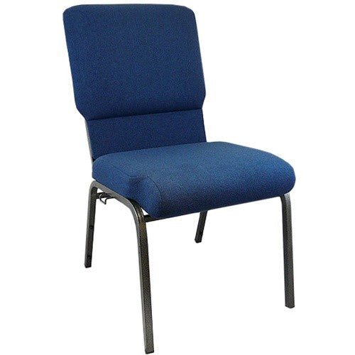 Advantage Navy Church Chairs 18.5 in. Wide by Office Chairs PLUS