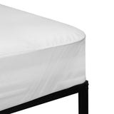 Capri Comfortable Sleep Premium Fitted 100% Waterproof-Hypoallergenic Vinyl Free Mattress Protector - Breathable Fabric Surface, Twin