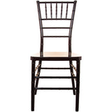 Advantage Mahogany Resin Chiavari Chair