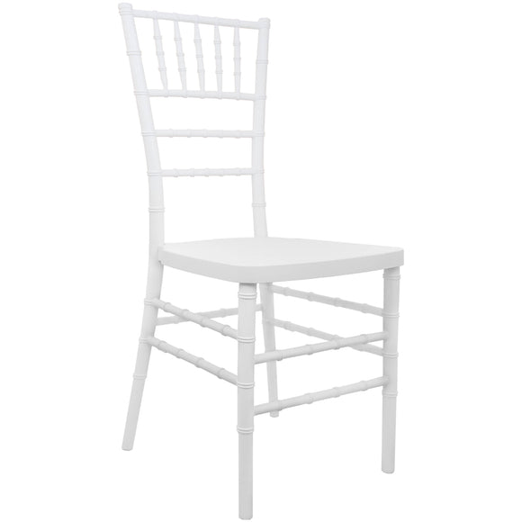 Advantage White Resin Chiavari Chair by Office Chairs PLUS