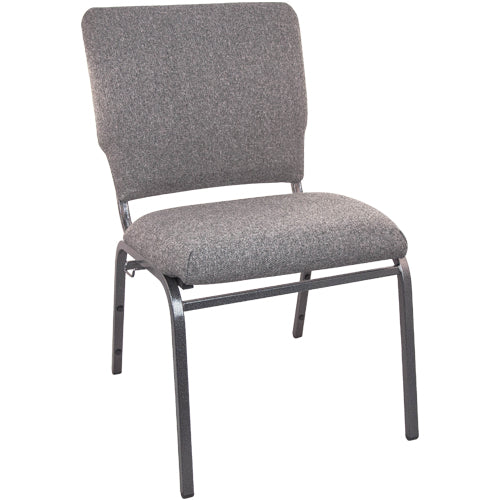 Advantage Charcoal Gray Multipurpose Church Chairs - 18.5 in. Wide by Office Chairs PLUS
