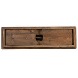 HERCULES Series 40'' x 12'' Antique Rustic Solid Pine Folding Farm Bench