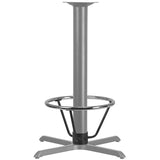 Bar Height Table Base Foot Ring with 4.25'' Column Ring - 19.5'' Diameter