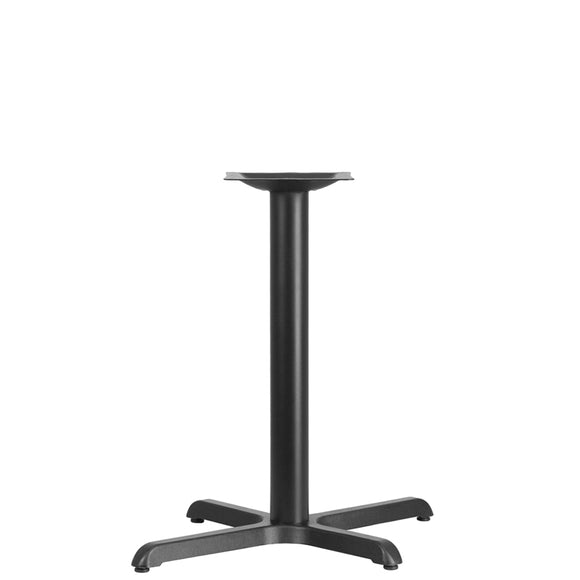 23.5'' x 29.5'' Restaurant Table X-Base with 3'' Dia. Table Height Column by Office Chairs PLUS